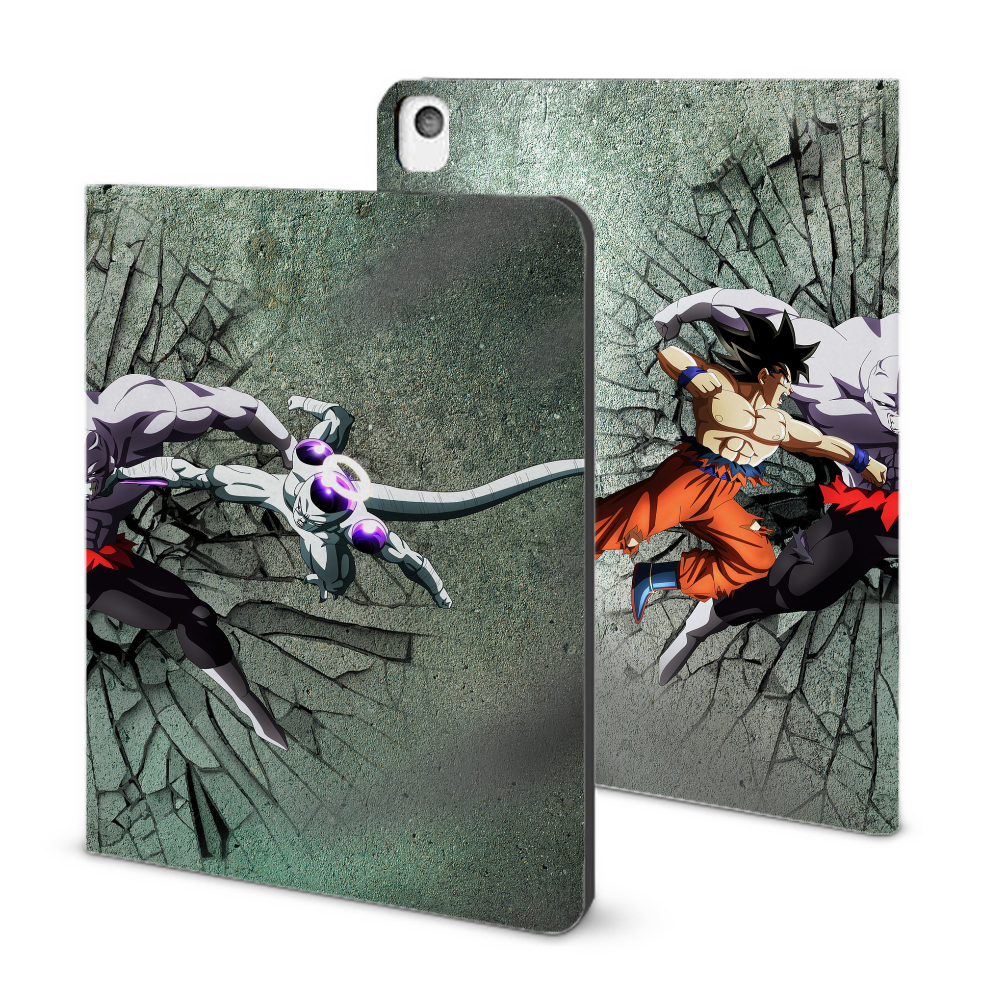 （画像用） ドラゴンボール DRAGON BALL IPadケース ペンホルダー付き ブックスタイルデザイン